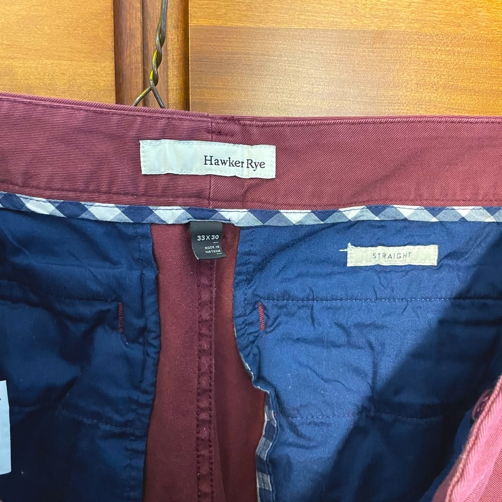 Men’s Hawker Rye chinos